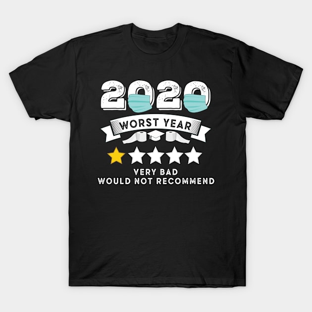 worst year ever 2020 would not recommend T-Shirt by Moe99